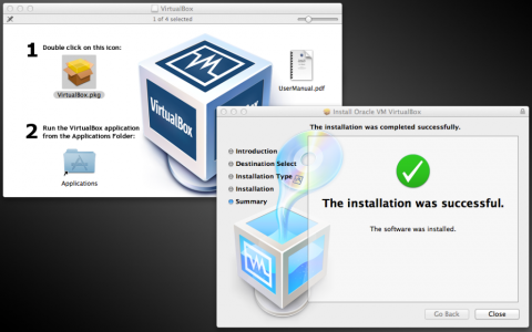 Install Virtual Box in Mac OS X